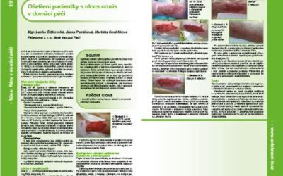 Ošetření pacientky s ulcus cruris v domácí péči